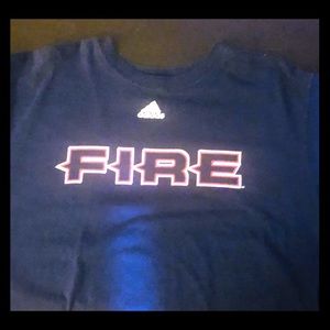 Adidas Chicago Fire Soccer Team T-Shirt